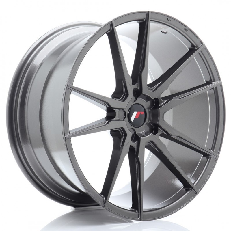 Llanta jr wheels jr21 21x11 et15-55 5h blank hyper gray