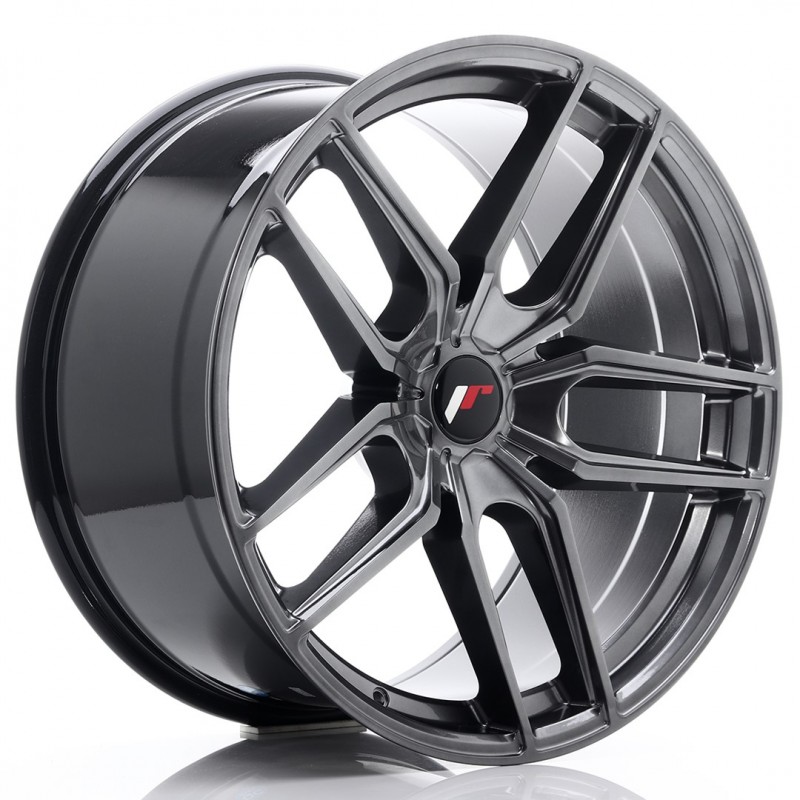 Llanta jr wheels jr25 20x10 et20-40 5h blank hyper black