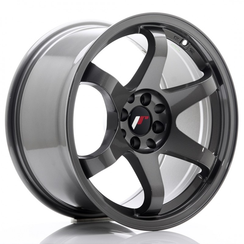 Llanta jr wheels jr3 17x9 et20 4x100/114 gun metal