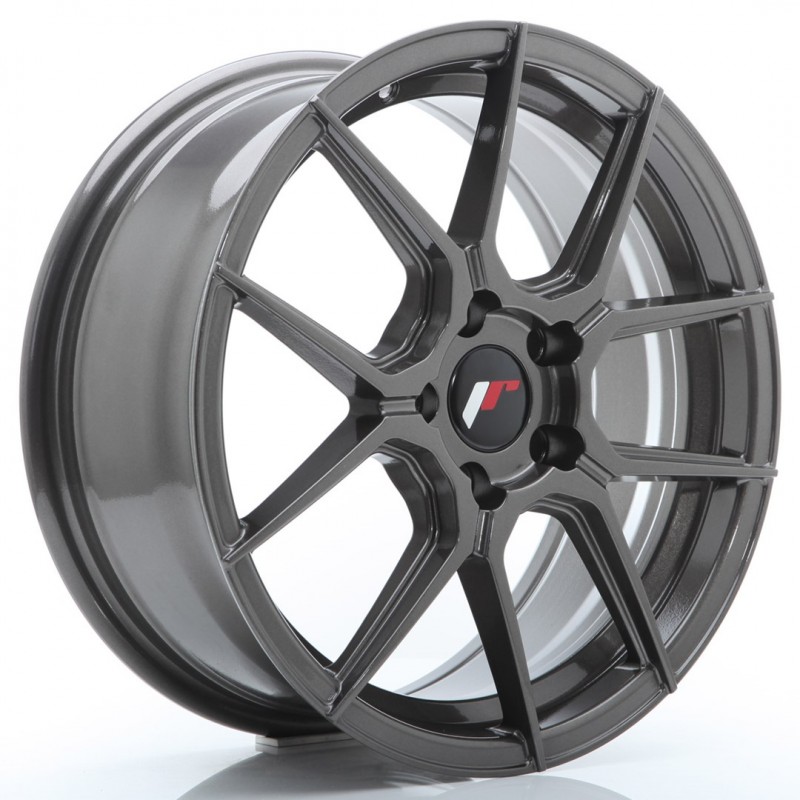 Llanta jr wheels jr30 17x7 et35 5x120 hyper gray