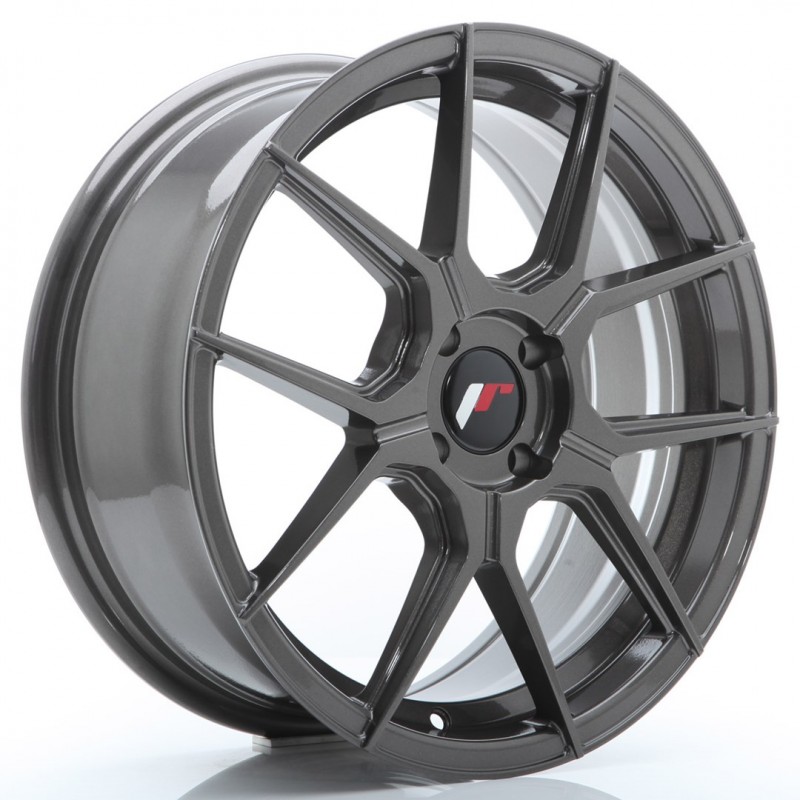 Llanta jr wheels jr30 17x7 et40 4x100 hyper gray