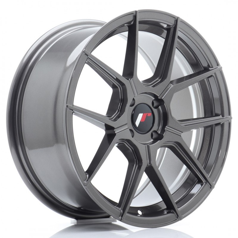 Llanta jr wheels jr30 17x8 et40 4x100 hyper gray