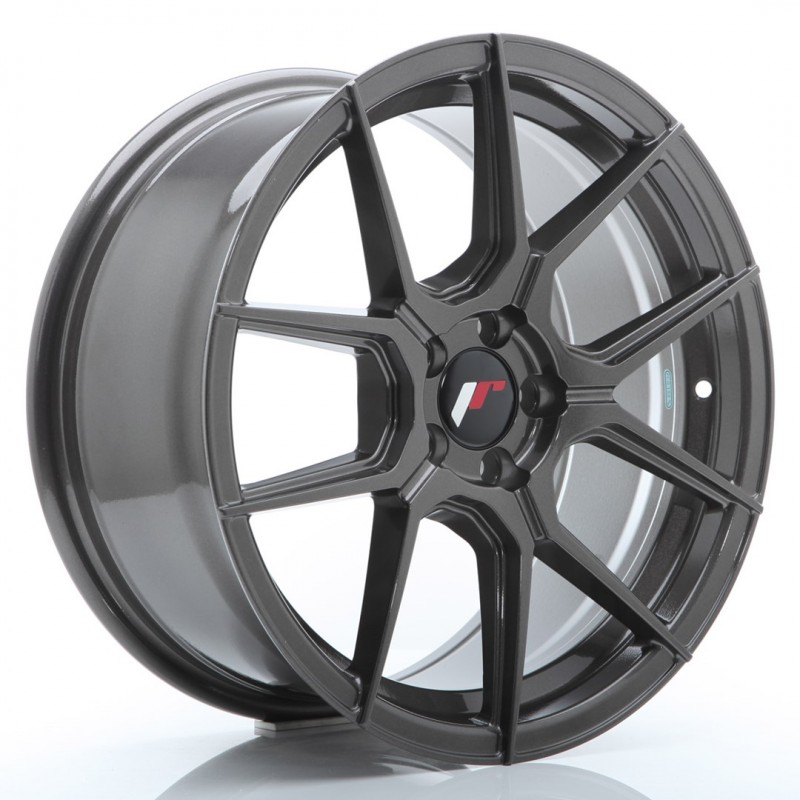 Llanta jr wheels jr30 17x8 et40 5x112 hyper gray