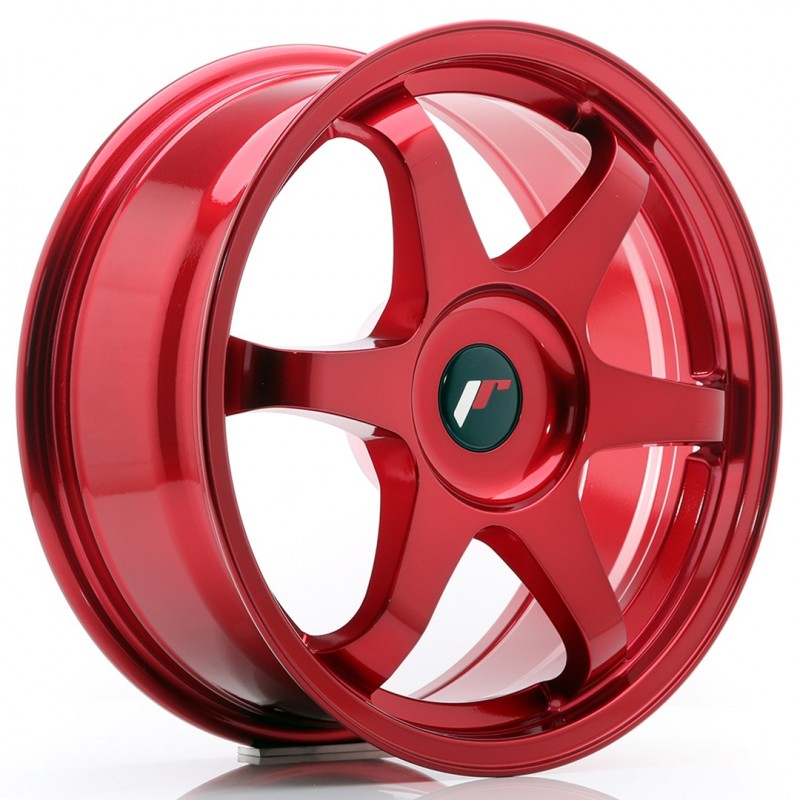 Llanta jr wheels jr3 17x7 et20-42 blank platinum red