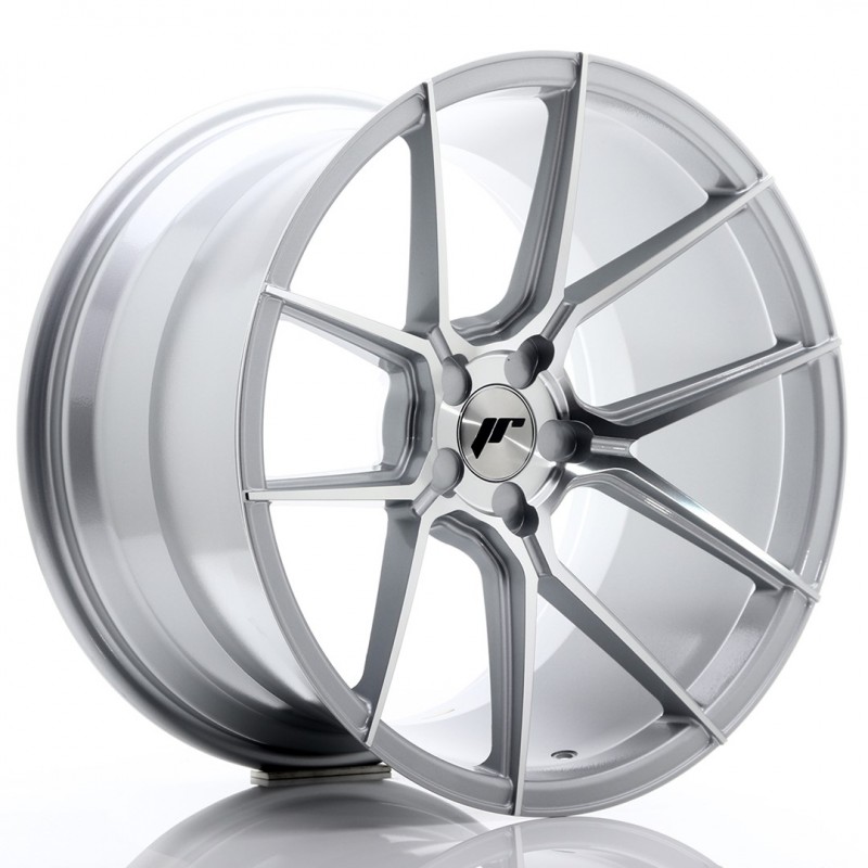 Llanta jr wheels jr30 19x11 et15-40 5h blank silver machined face