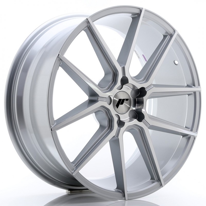 Llanta jr wheels jr30 21x9 et20-40 5h blank silver machined face