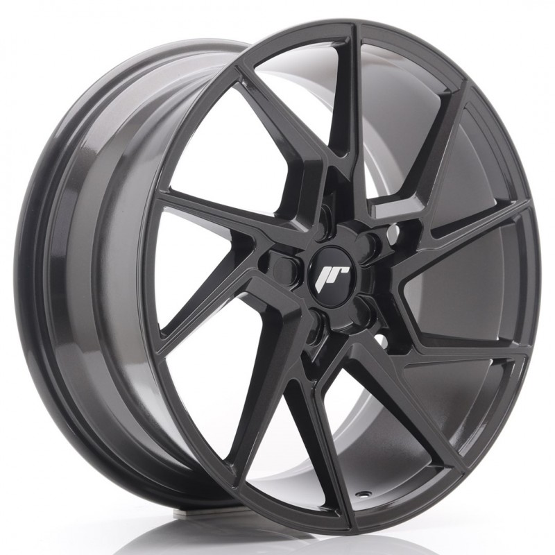 Llanta jr wheels jr33 20x9 et40-48 5h blank hyper gray