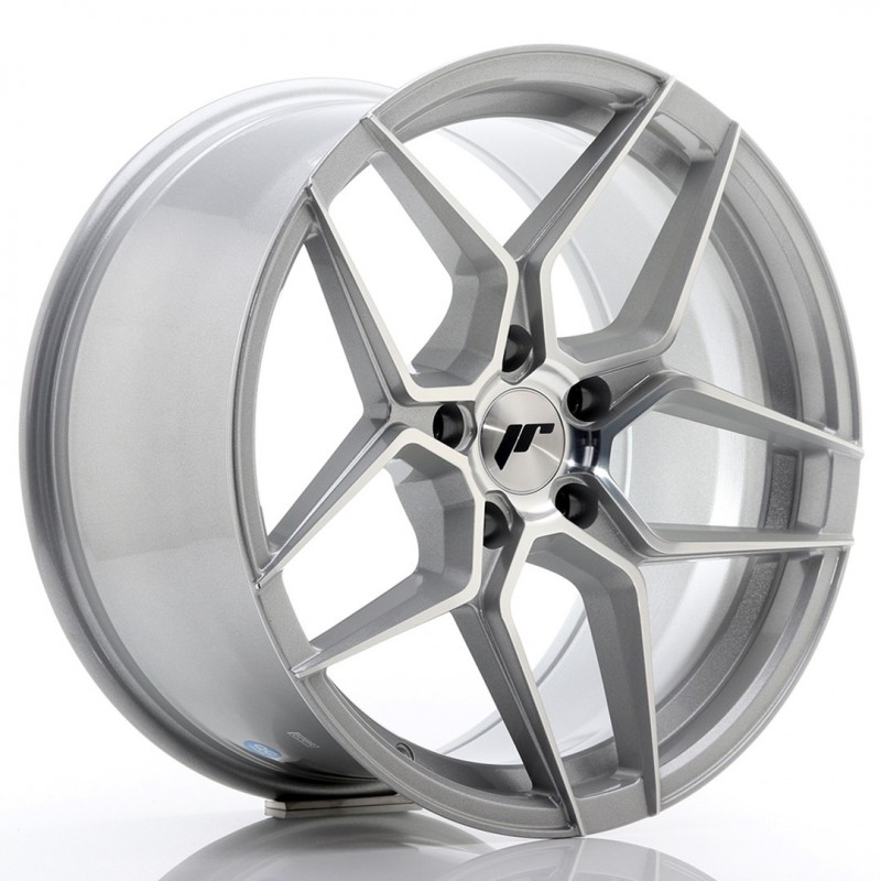 Llanta jr wheels jr34 18x9 et35 5x120 silver machined face