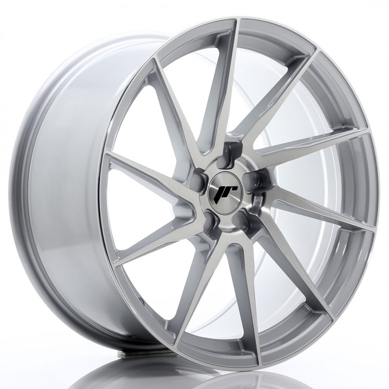 Llanta jr wheels jr36 20x10 et20-45 5h blank silver brushed face