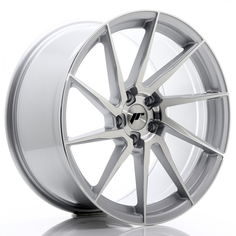 Llanta jr wheels jr36 20x10 et40 5x112 silver brushed face