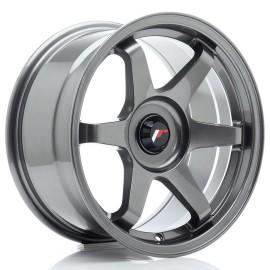 JR Wheels JR3 16x8 ET25 BLANK Gun Metal