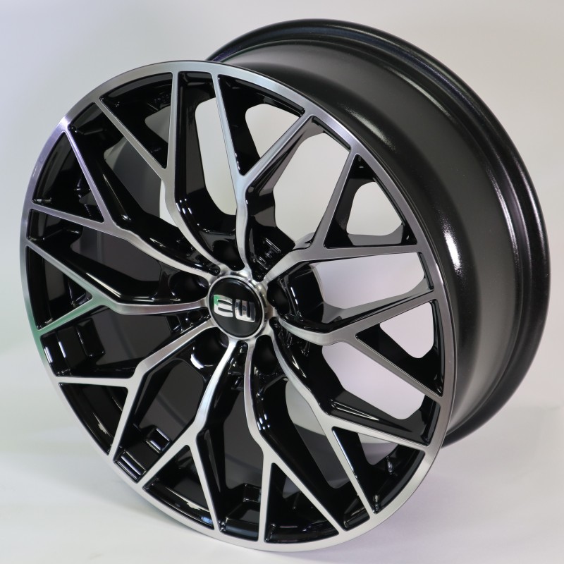 ELITE WHEELS EW22 8.5X20 5X108 ET45 65.1 BLACK POLISHED