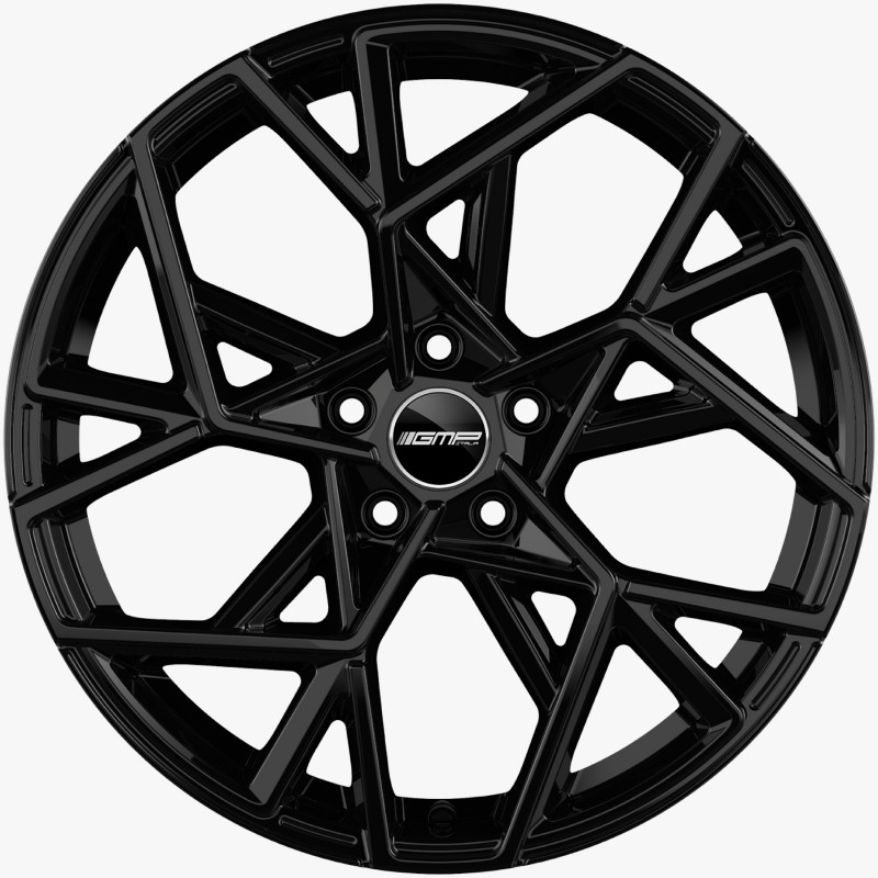 Llanta gmp cartesio 9x20 5x112 et40 66.5 glossy black