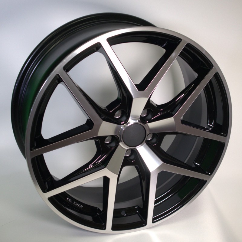 ELITE WHEELS EW26 8X19 5X108 ET45 65.1 BLACK POLISHED