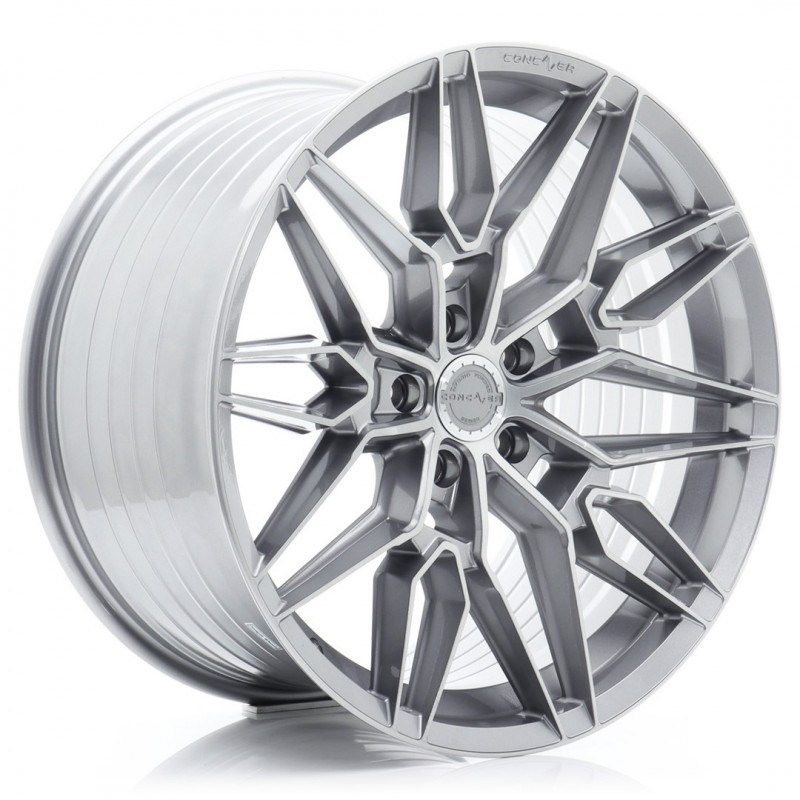 Llanta concaver cvr6 19x10 et20-51 blank brushed titanium