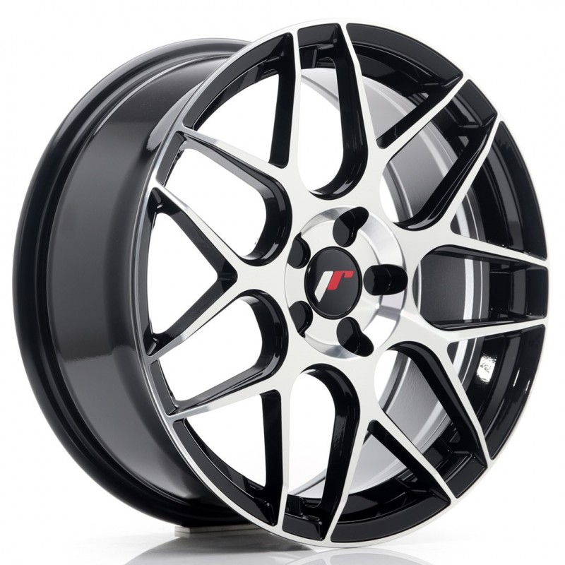 Llanta jr wheels jr18 18x7,5 et35-42 blank 5h black machined