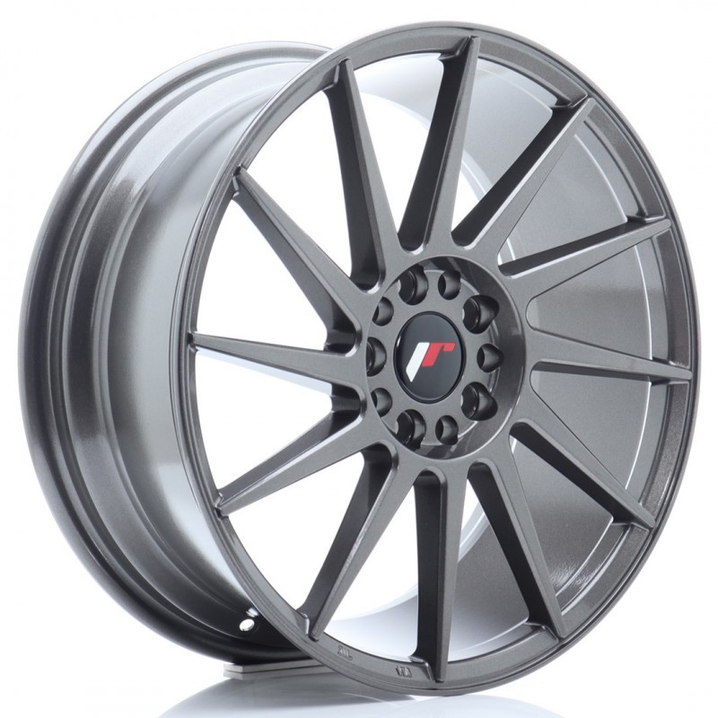 Llanta jr wheels jr22 18x7,5 et35 5x100/120 hyper gray