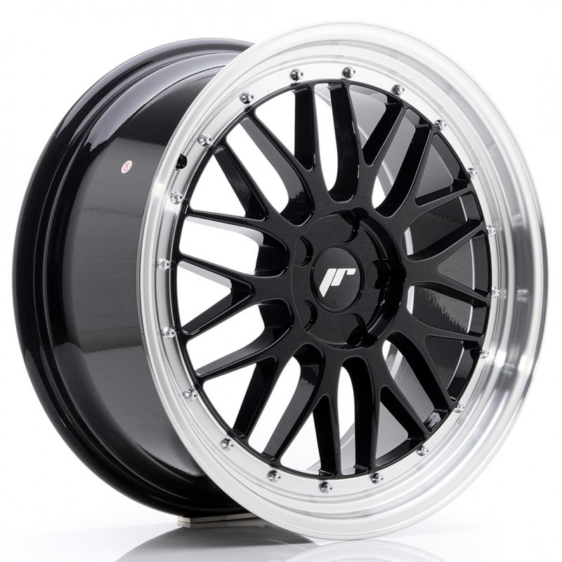 Llanta jr wheels jr23 19x8,5 et20-50 5h blank gloss black w/machined lip