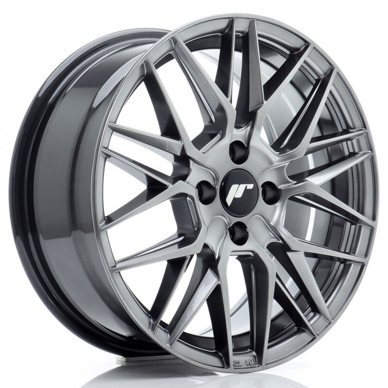 Llanta jr wheels jr28 16x7 et25 4x100 hyper black