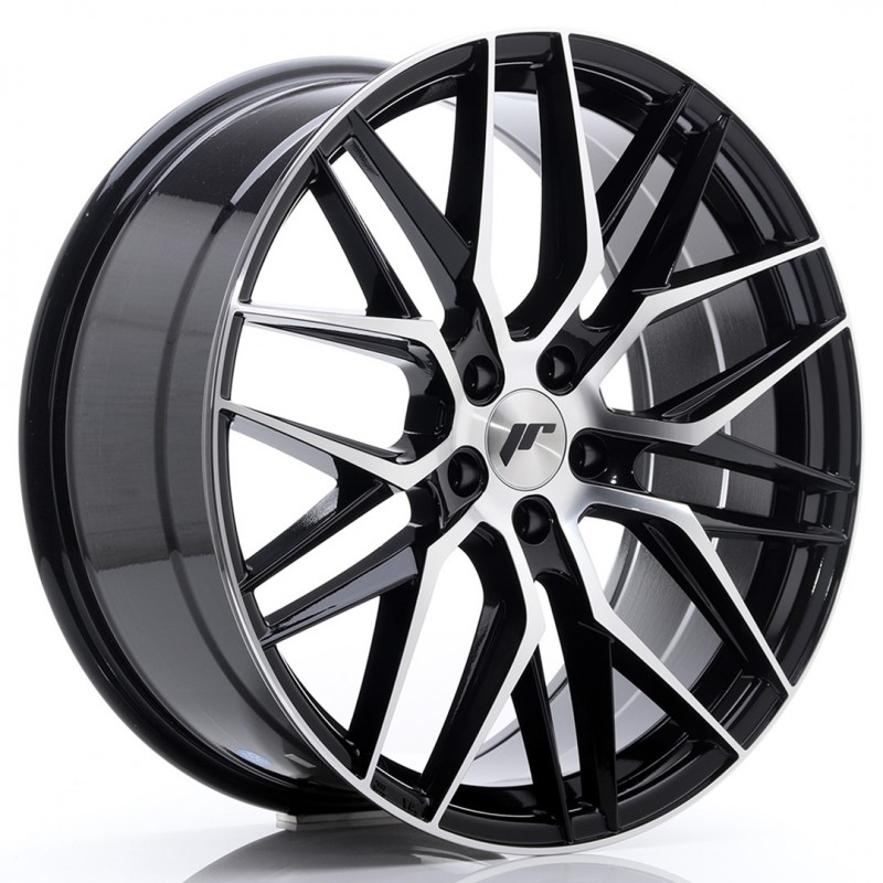 Llanta jr wheels jr28 20x8,5 et40 5x108 gloss black machined face