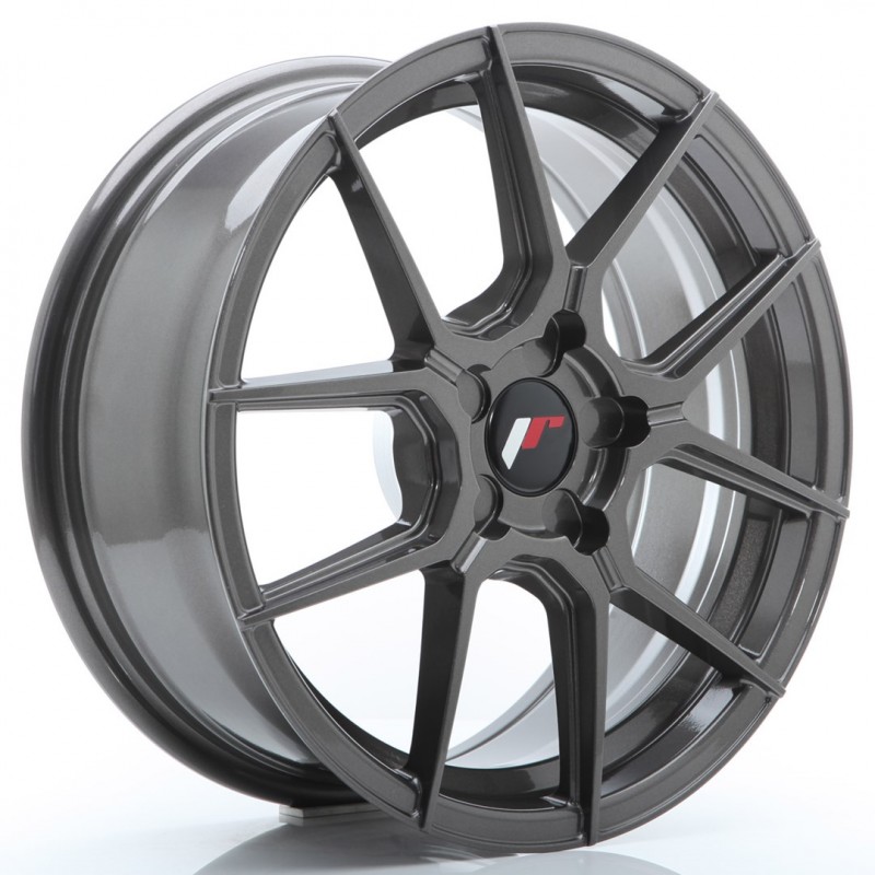 Llanta jr wheels jr30 17x7 et20-40 5h blank hyper gray