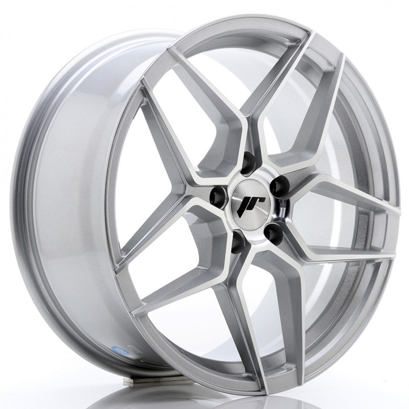 Llanta jr wheels jr34 18x8 et35 5x120 silver machined face