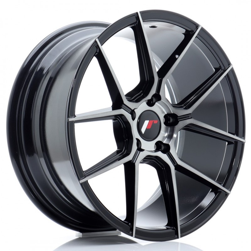 Llanta jr wheels jr30 18x8,5 et40 5x112 black brushed w/tinted face