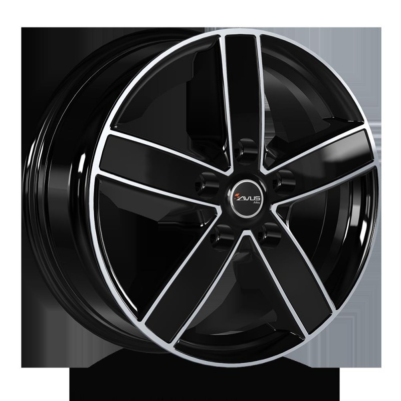 Llanta avus ac-v51 6.5x16 5x108 et45 65.1 black 