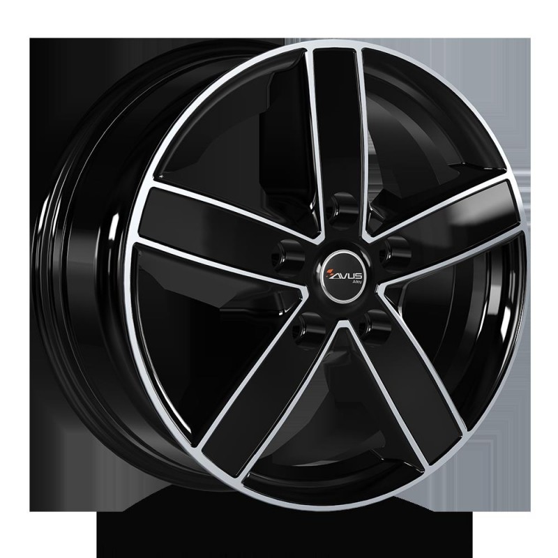 Llanta avus ac-v51 7.5x18 5x130 et58 78.1 black 