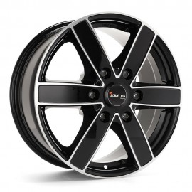 Llanta avus ac-v61 6.5x16 6x130 et62 84.1 black 