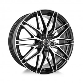 Llanta avus ac-mb6 8x19 5x112 et50 66.7 black polished