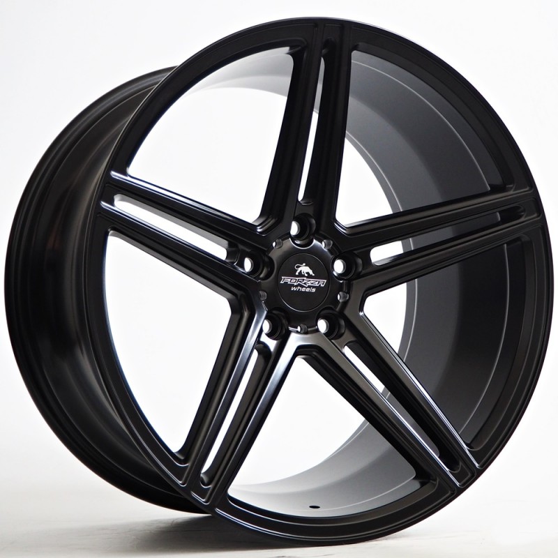 Llanta forzza bosan 9.5x19 5x120 et37 72.60 satin black 