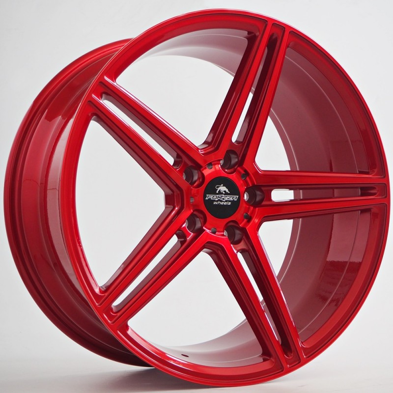 Llanta forzza bosan 9x20 5x112 et30 66.45 candy red 