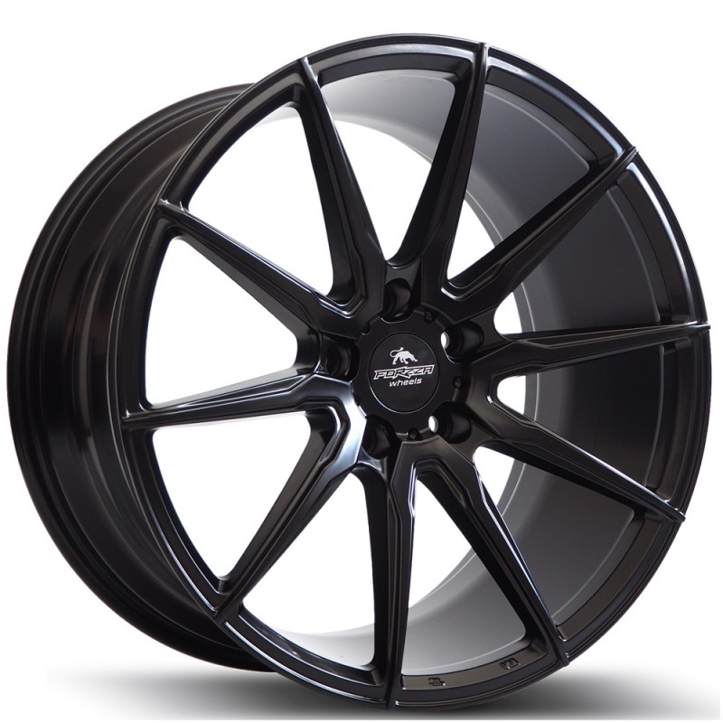 Llanta forzza city 8.5x19 5x112 et40 66.45 satin black 