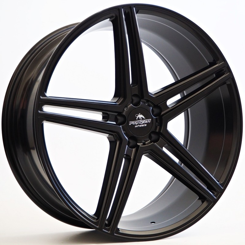 Llanta forzza bosan 9x21 5x112 et25 66.45 satin black 