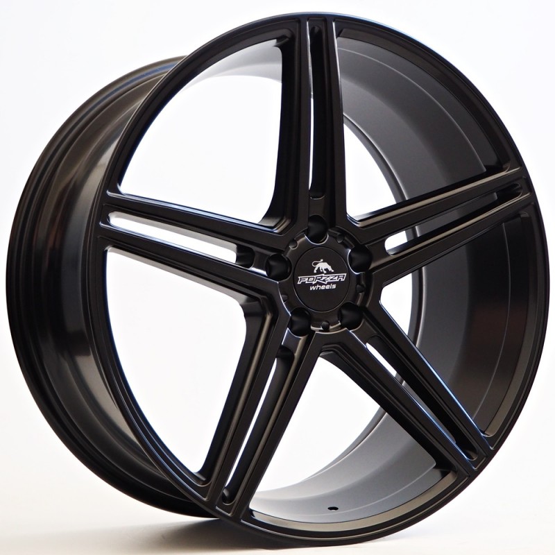 Llanta forzza bosan 9.5x21 5x112 et30 66.45 satin black 