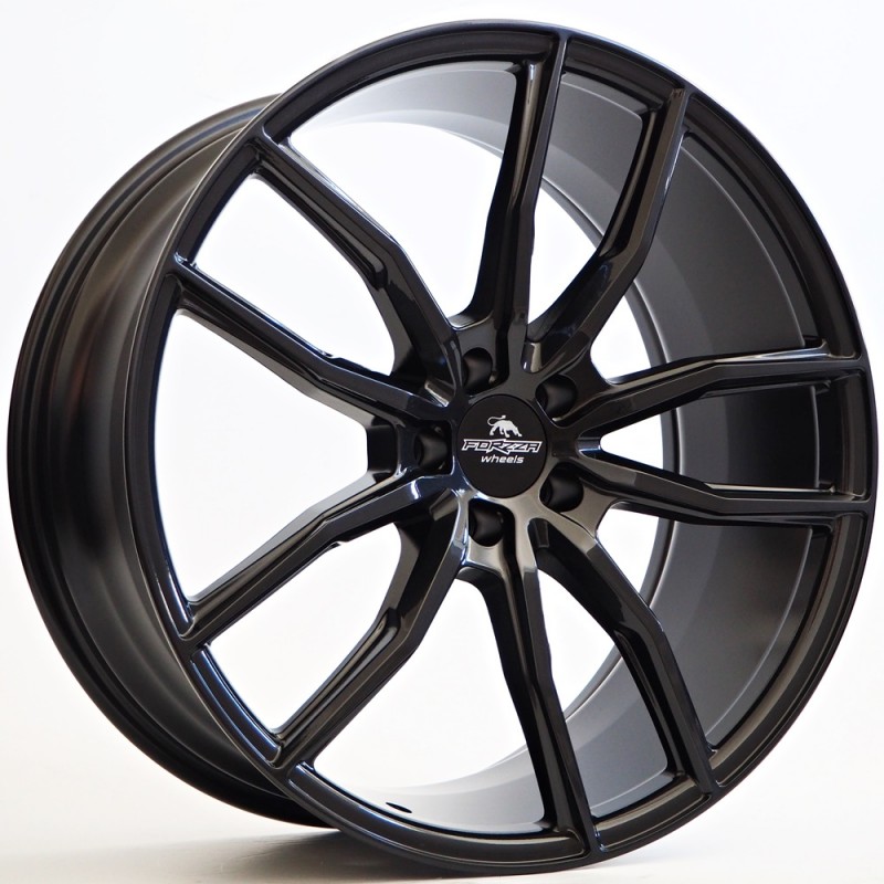 Llanta forzza sigma 9.5x21 5x112 et30 66.45 black magic 