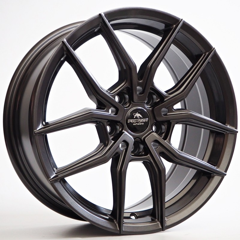 Llanta forzza orbit 7.5x17 5x114.30 et42 73.10 gunmetal 