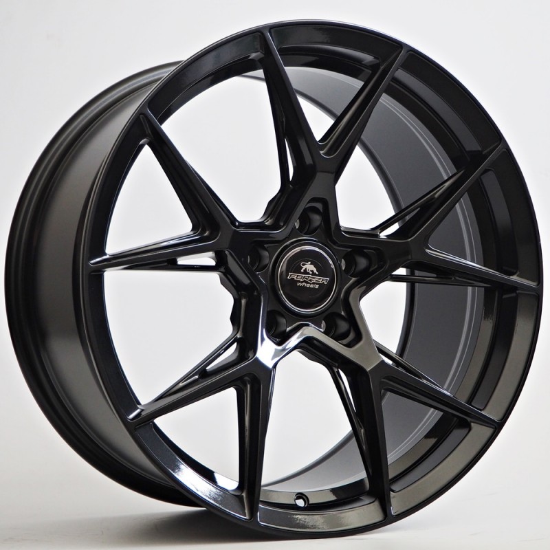 Llanta forzza oregon 9.5x19 5x120 et38 72.56 black magic 