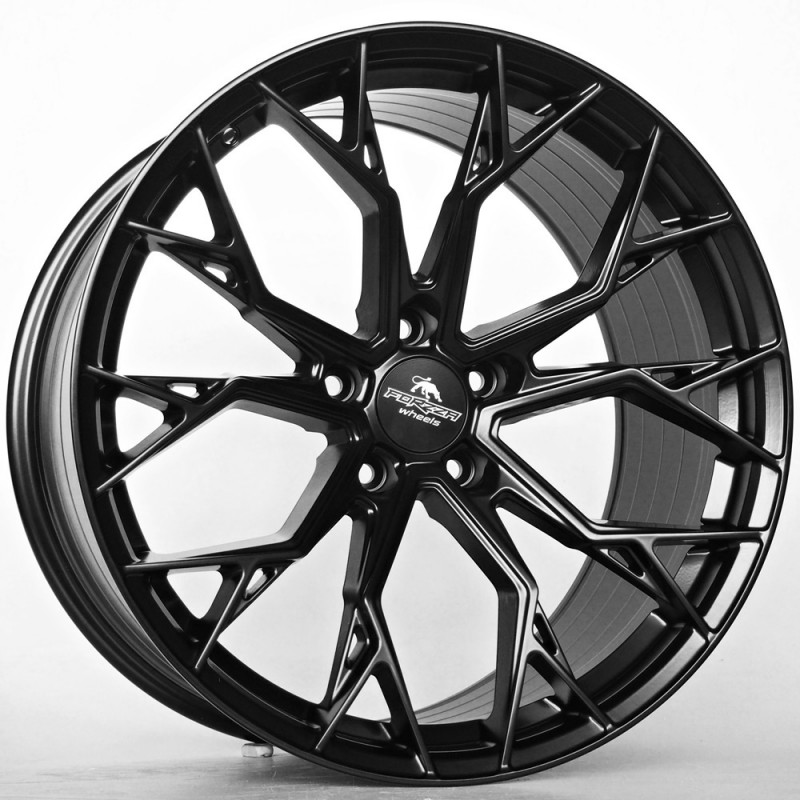 Llanta forzza titan 8x18 5x112 et35 66.45 satin black 