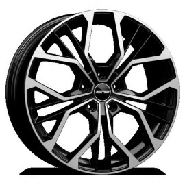 MATISSE 7.0X17 5X112 ET45 66.45 BLACK POLISHED