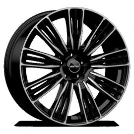 COVENTRY 9X21 5X108 ET42 63.4 BLACK POLISHED