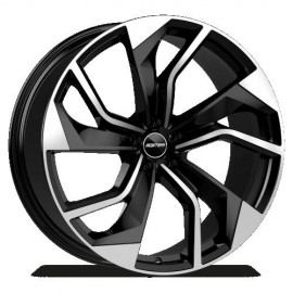 REBEL 9X20 5X112 ET20 66.45 BLACK POLISHED