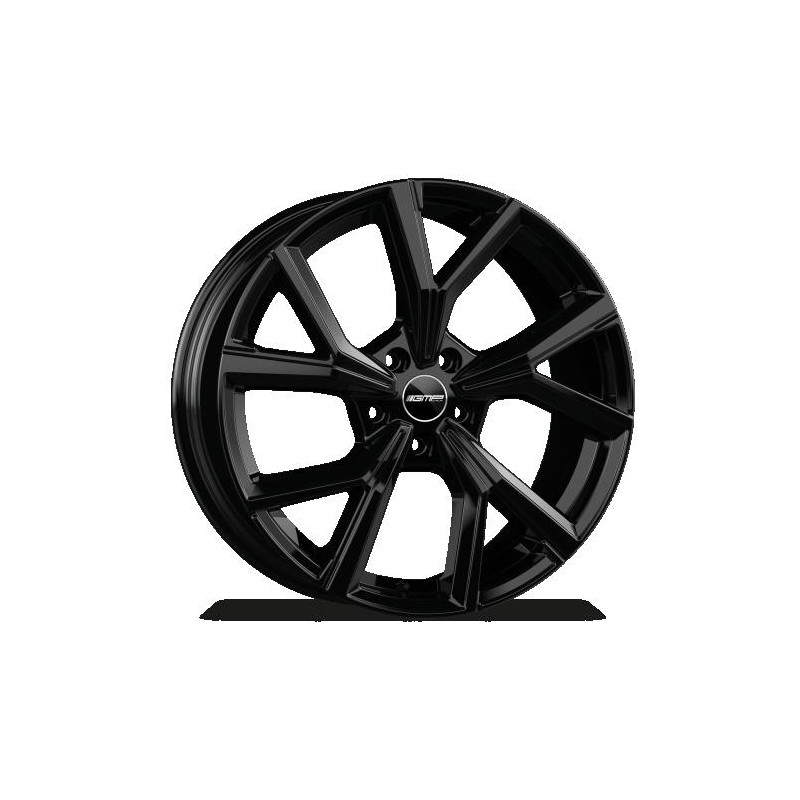 Llanta gmp mentor 7.5x19 5x100 et38 57.1 glossy black