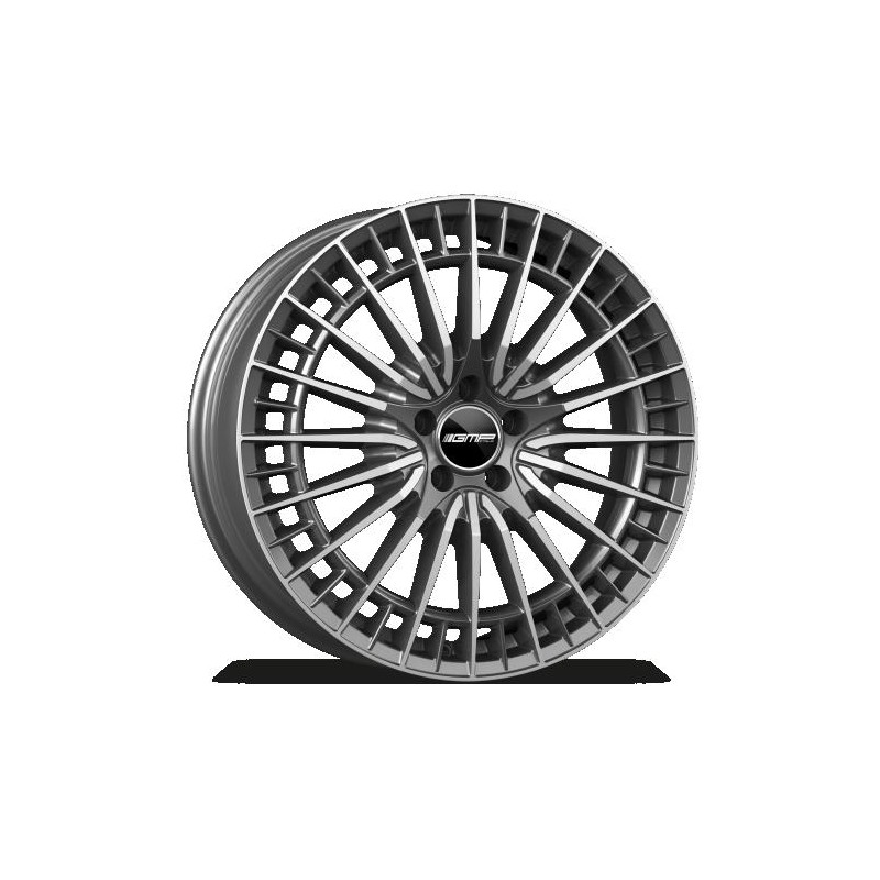 Llanta gmp qstar 7.5x18 5x112 et50 66.6 anthracite diamond