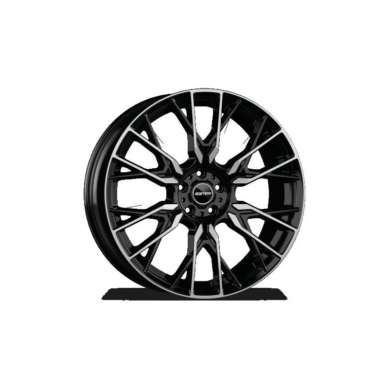 Llanta gmp fender 8x19 5x112 et43 66.6 black diamond