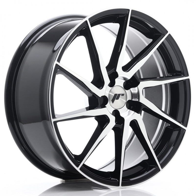 Llanta jr wheels jr36 19x8,5 et20-50 5h blank gloss black machined face