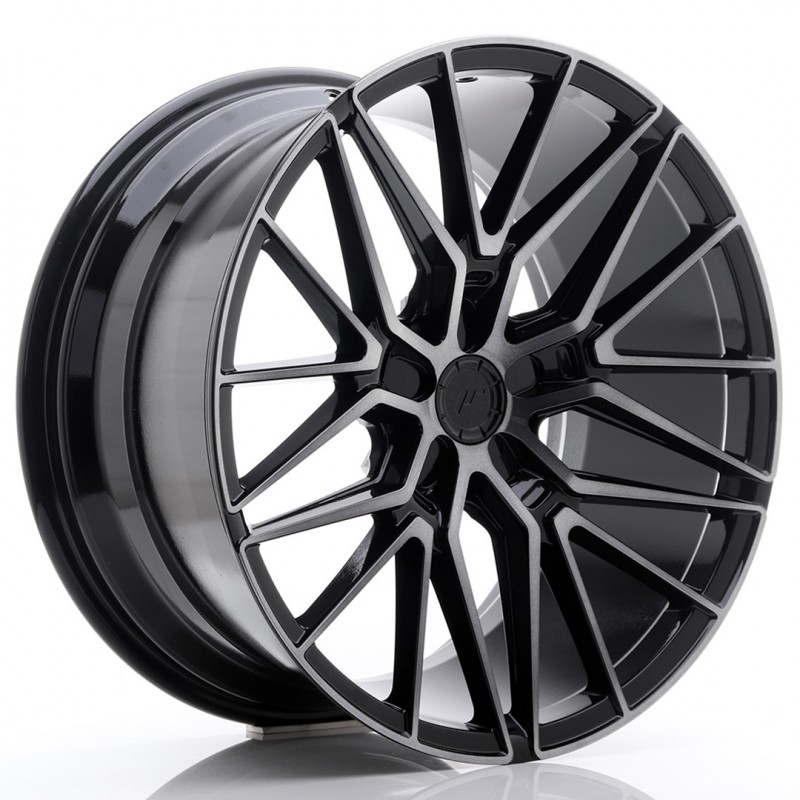 Llanta jr wheels jr38 20x10 et20-45 5h blank black brushed w/tinted face