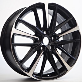 Llanta st wheels vega 8x19 5x114.30 et50 60.10 black face machined 