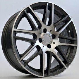 Llanta st wheels combo 6x16 4x100 et42 60.10 grey face machined 